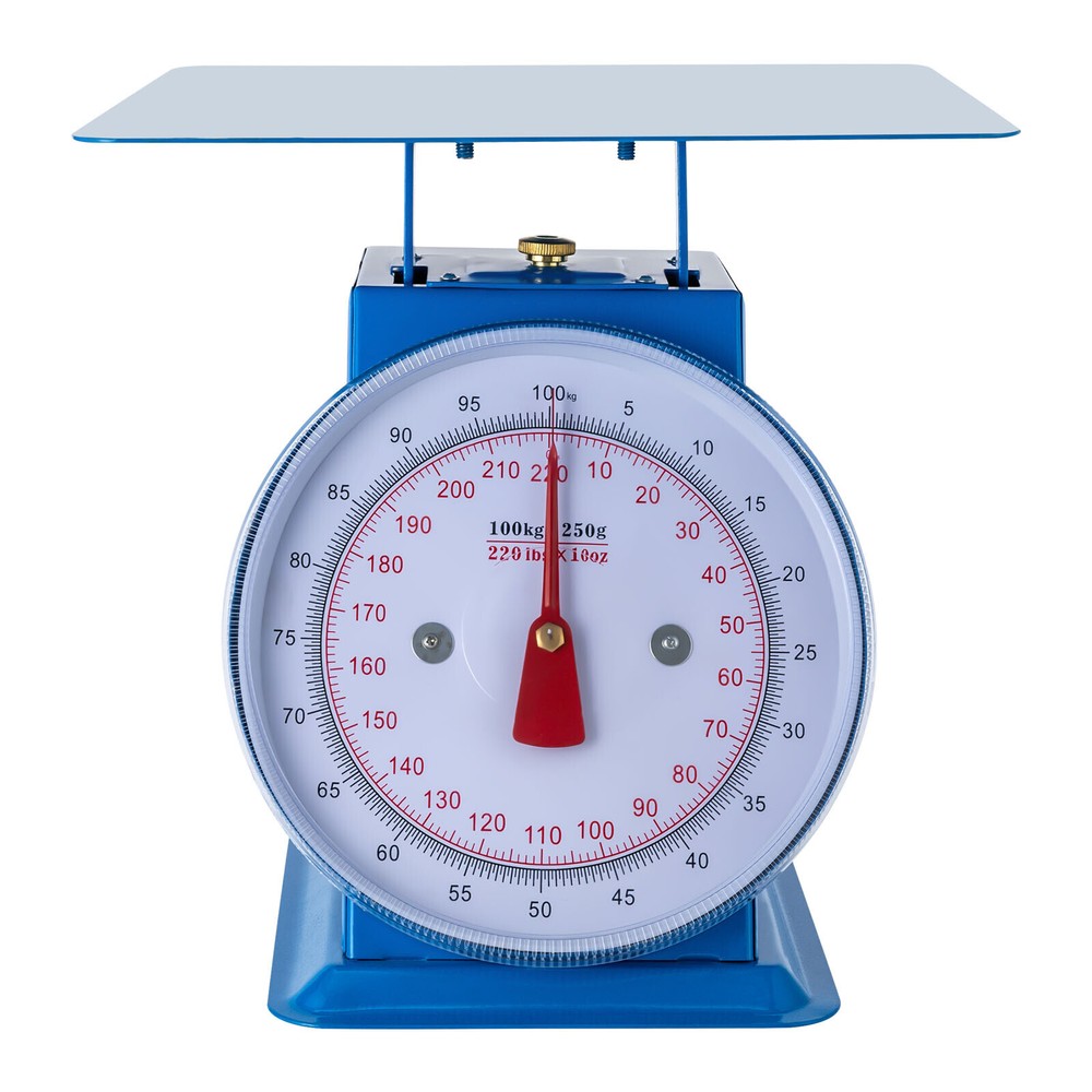 220LBS Heavy Duty Portion-Control Mechanical Dial Scale Industrial Dial Scale US