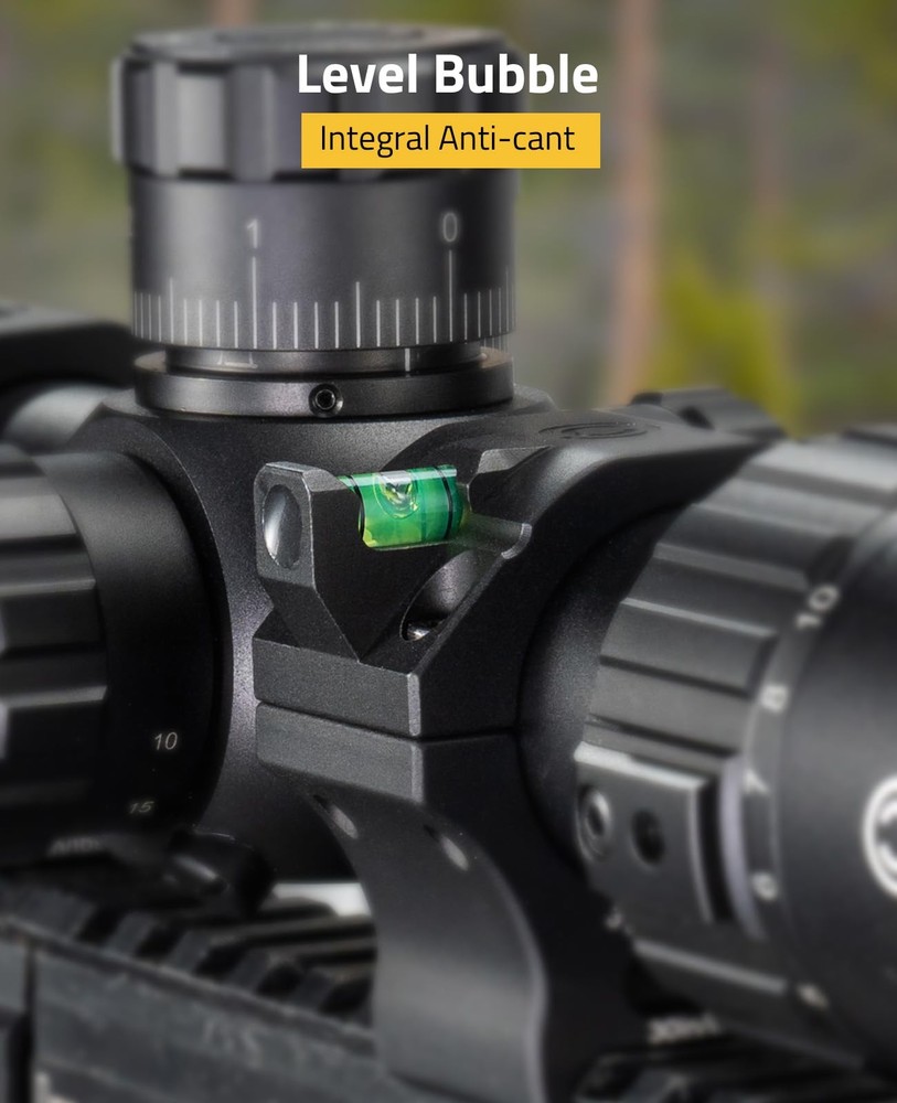 CVLIFE 30mm Scope Rings - Precision Medium Profile Mount Medium, Black