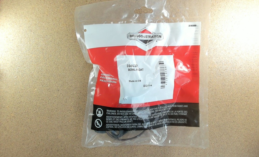 594632 Briggs & Stratton Float Bowl