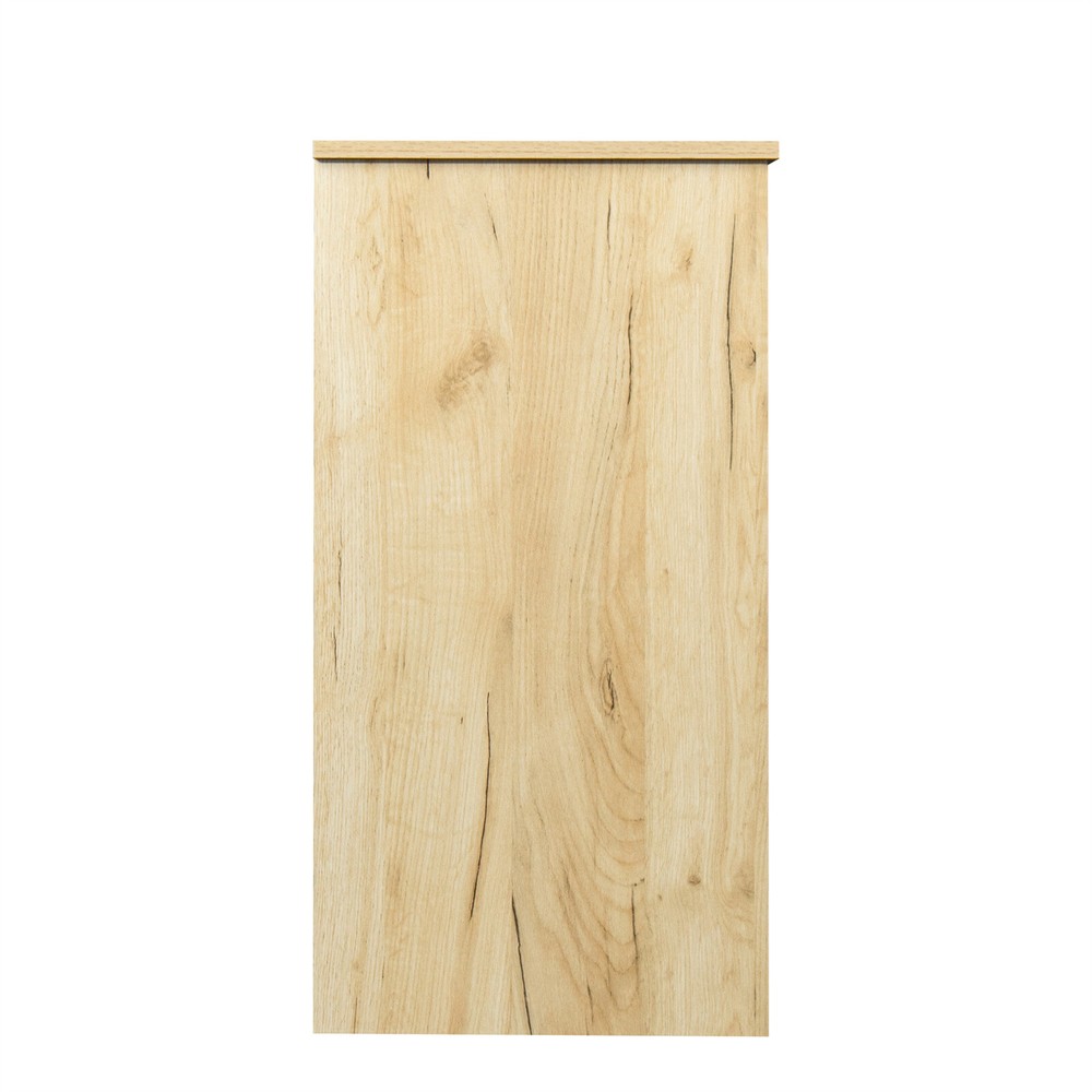 Modern Sideboard Buffet Storage Cabinet with 2 Doors and 2 Drawers for Entryway