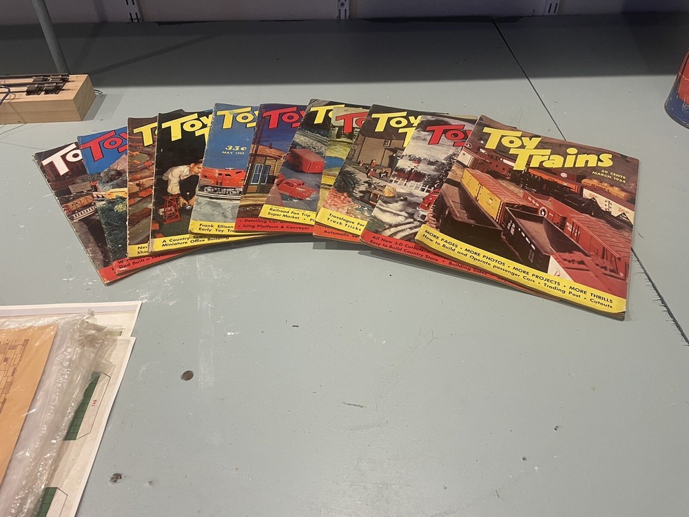 model train magazines from the 1950’s