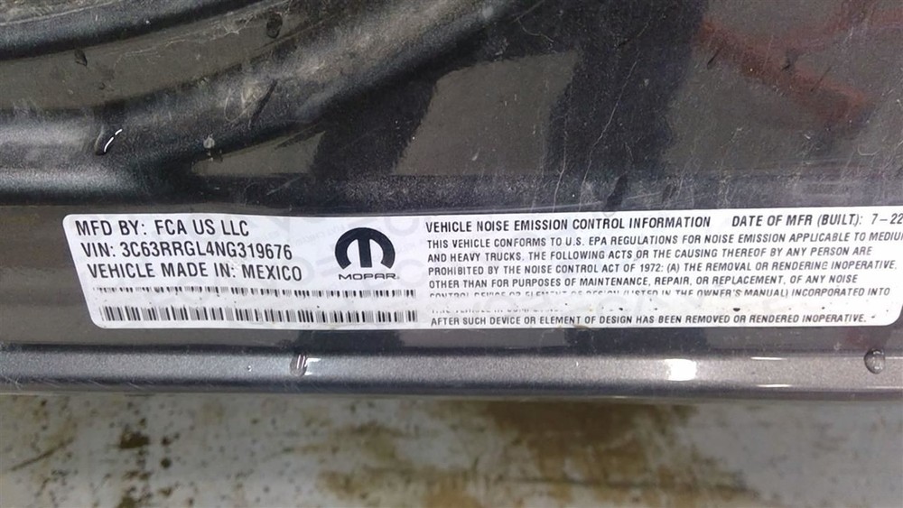 RAM3500 2022 High Mounted Stop Light 1657406
