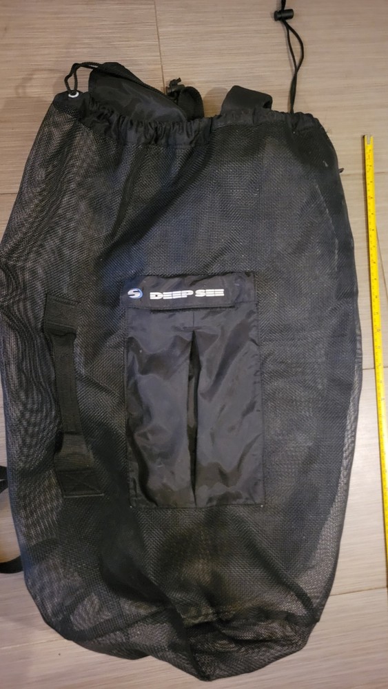 Deep See Mesh Scuba Gear Bag Backpack