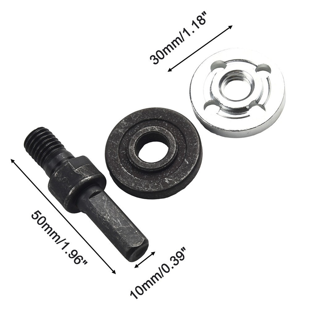 Robust Steel Adapters to Transform Drills into Effective Angle Grinders
