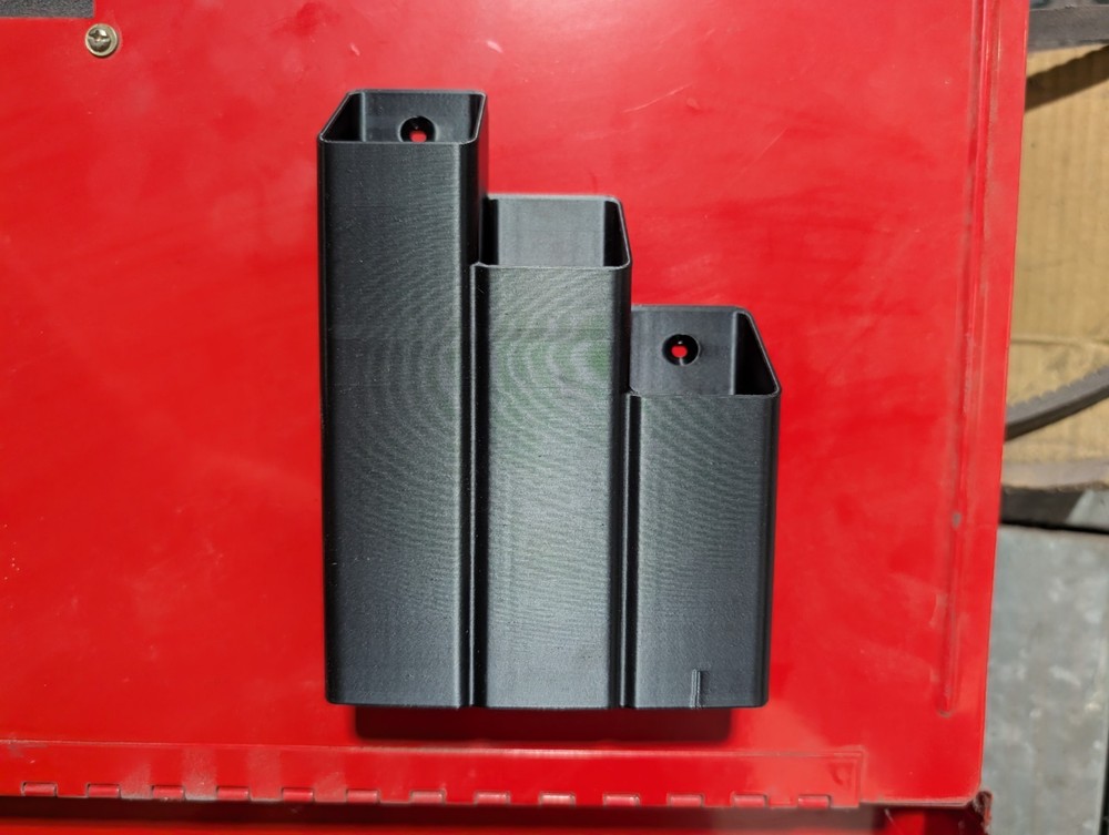 Magnetic Cable Tie Holder Storage Wall Mounted Multiple Colours Toolbox Addon