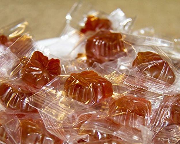 Maple Drops Hard Candies 1 lb Made with Real Syrup Assorted Sizes