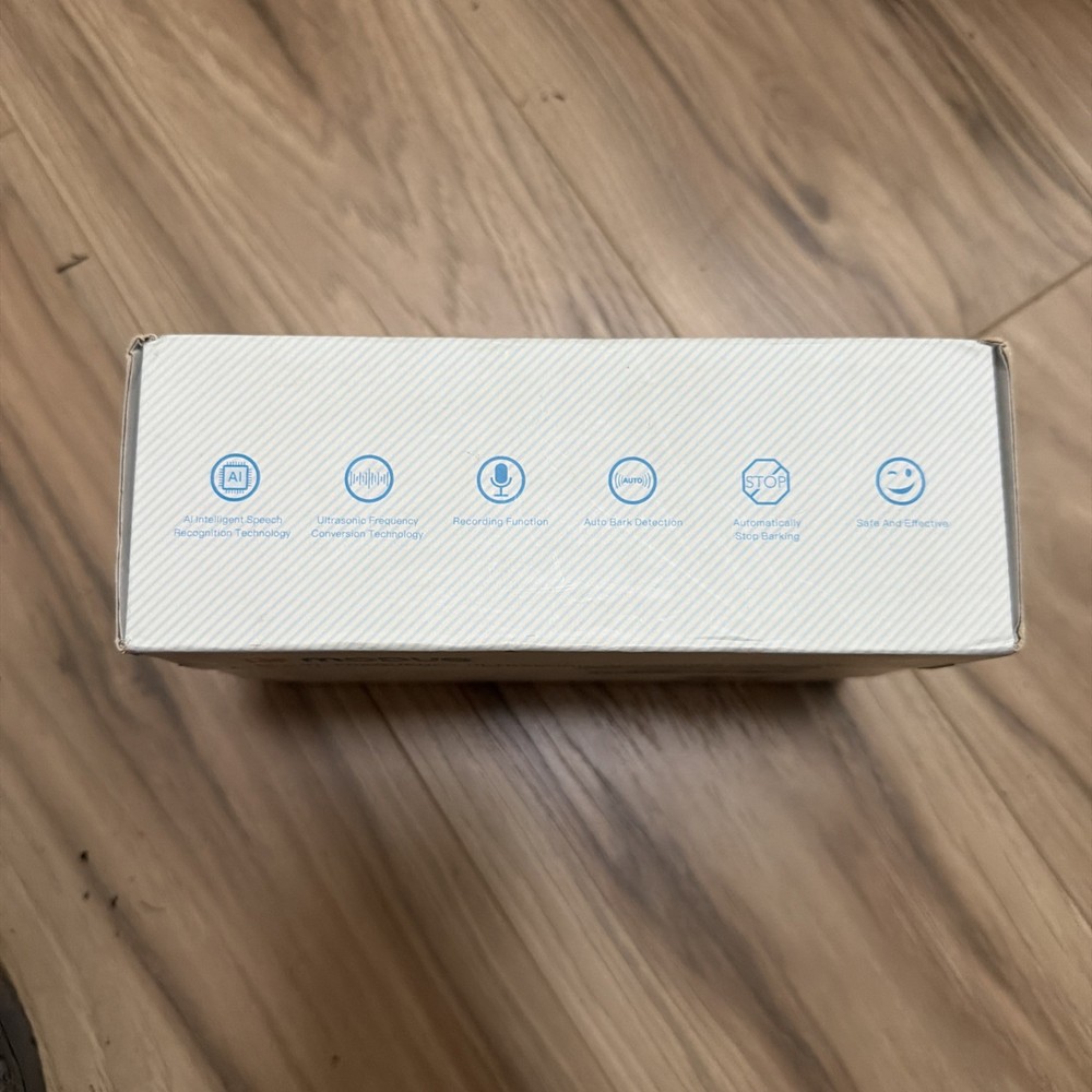 Modus Multi-Frequency Ultrasonic Recording Bark Stop. open box