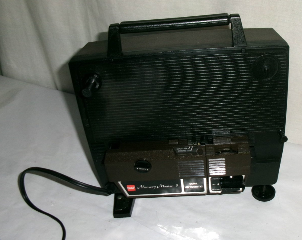 GAF 8mm Memory Master 3 Movie Projector