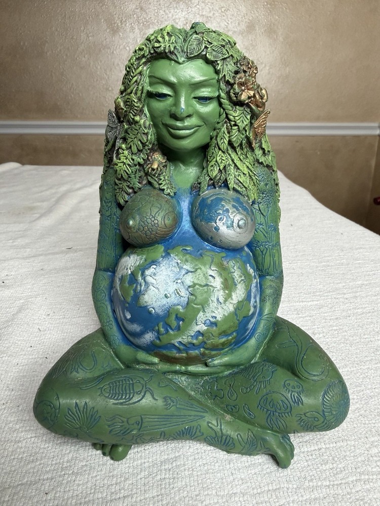 Millennial Gaia Mother Earth Goddess statue