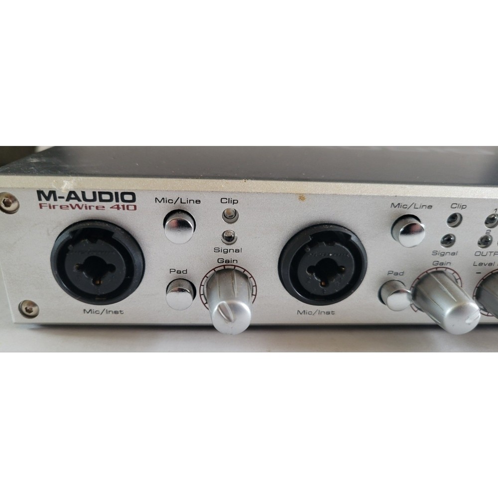 M-Audio Firewire 410 Audio Interface Unit Only No Cords
