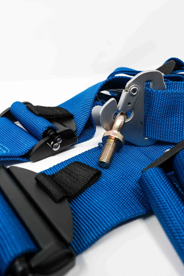 Patterson Perfomance 5 Point Racing Harness (Blue)