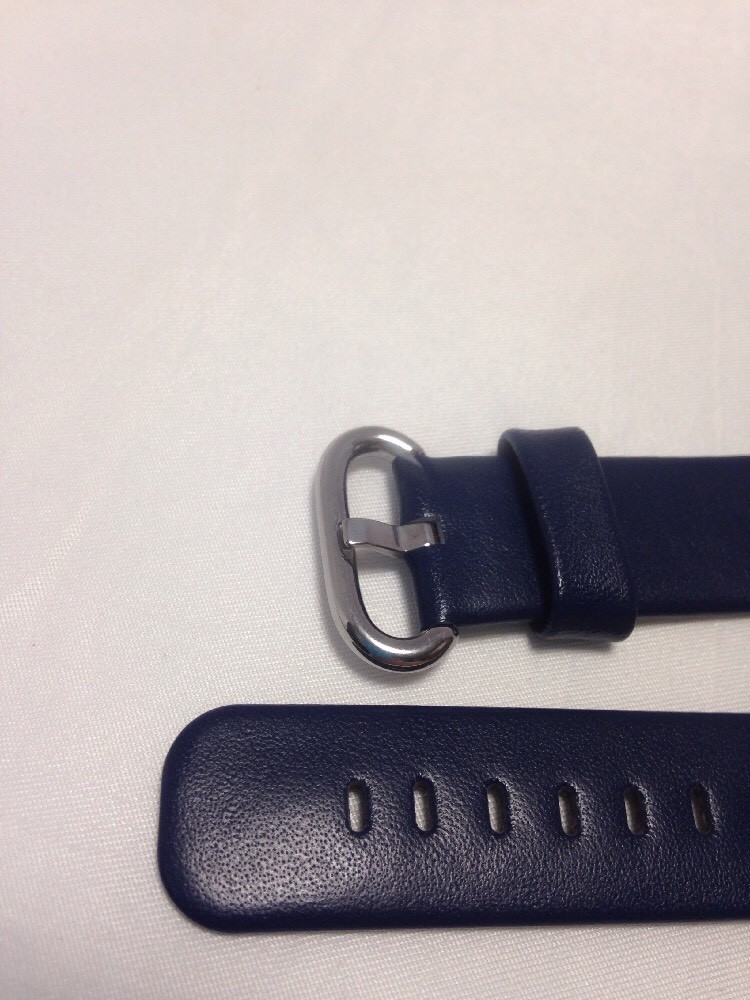 Waloo Leather Grain Apple Watch Replacement Band. 38mm/black