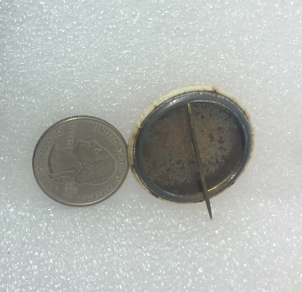 Help Stamp Out Bum Steers Try Rare Steer Button Pin