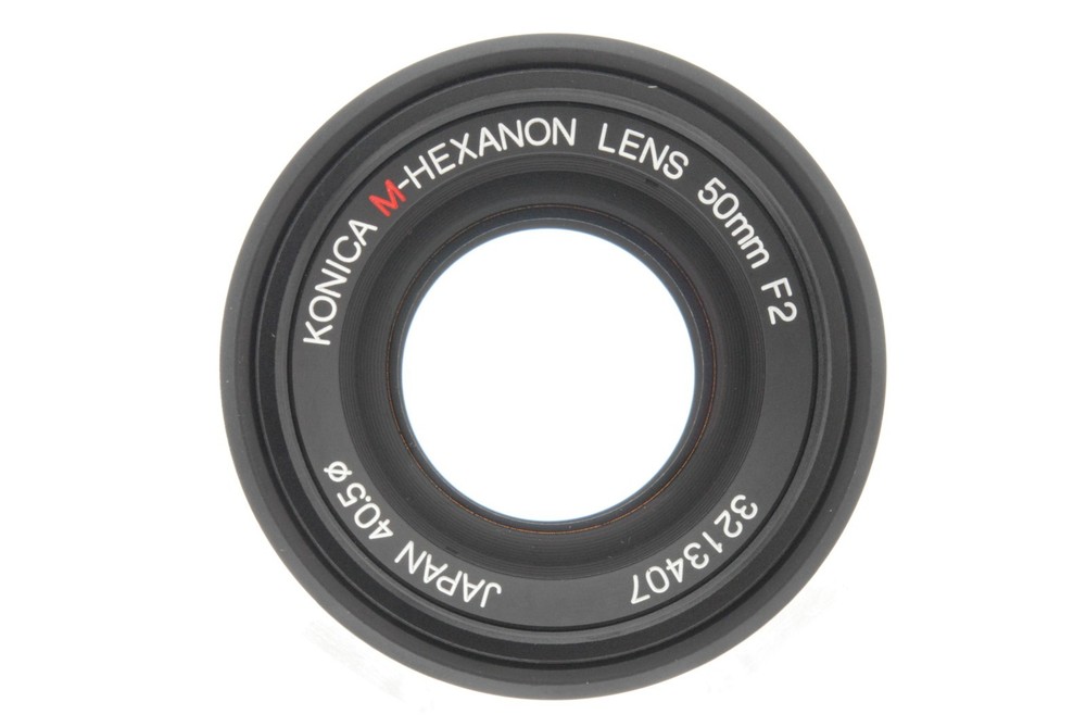 [Almost Unused] KONICA M Hexanone 50mm f/2 From JAPAN