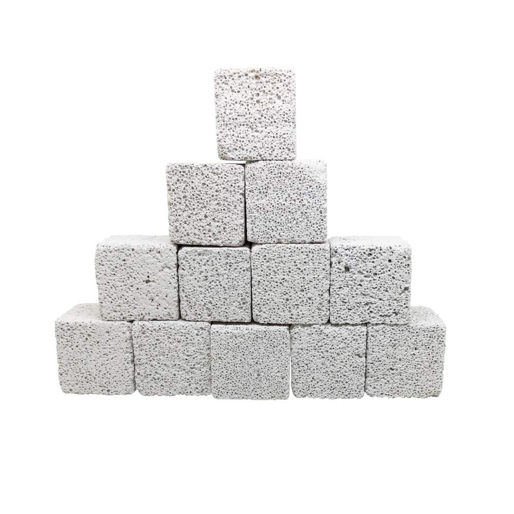 Shelltech 12 Pack Small Animal Lava Bites, 12 Pack-Square-Mini, natural color
