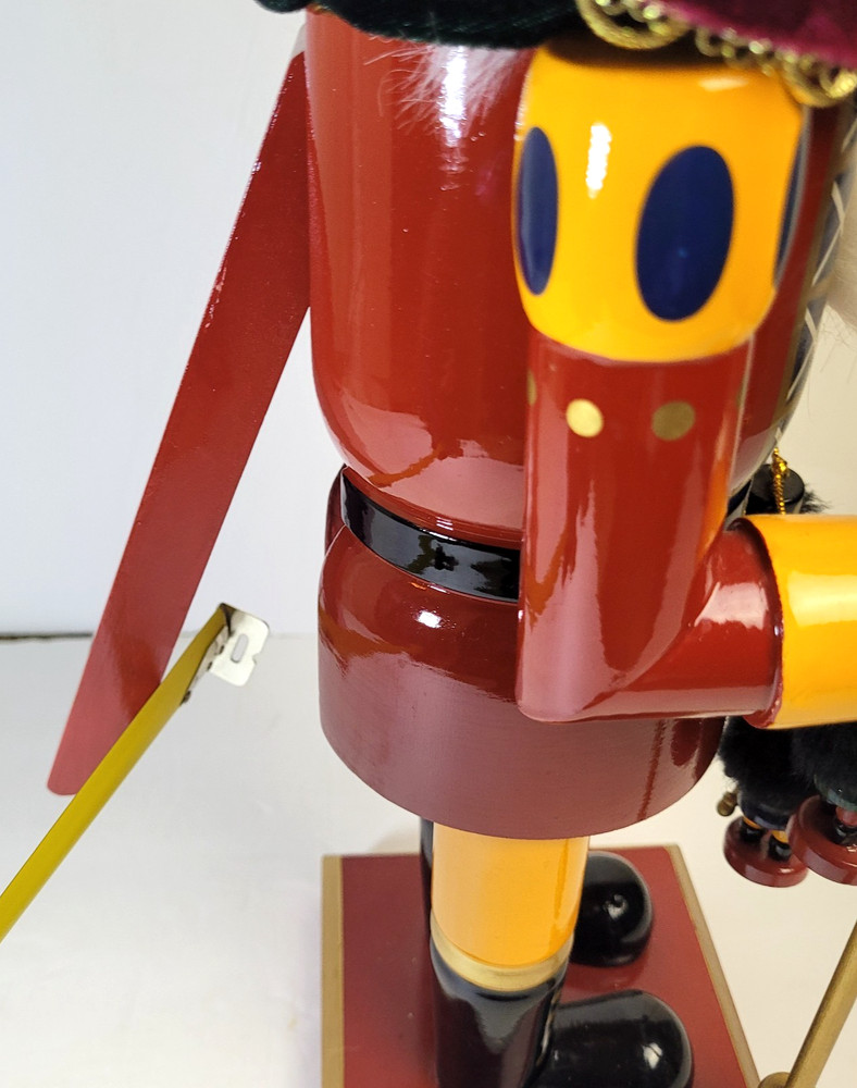 Vintage Nutcracker Christmas Red Green Small Nuts Hanging