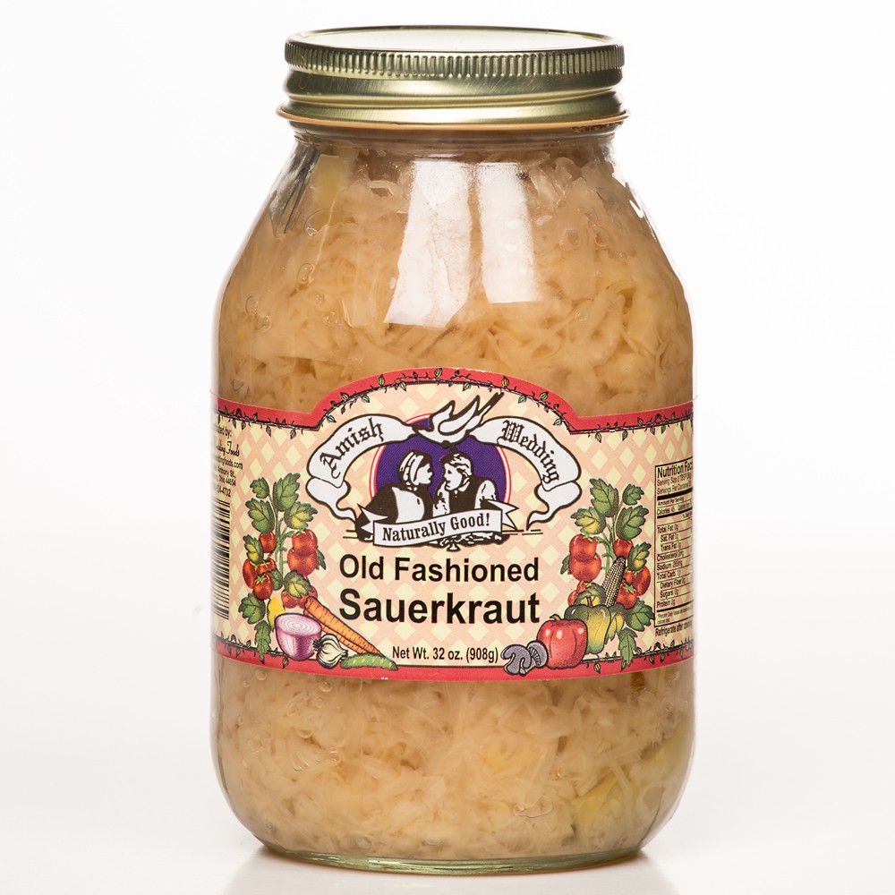 Canned Sauerkraut 32 Oz Jar