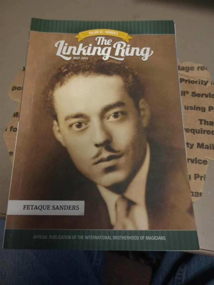 Fetaque Sanders Linking Ring Issue May 2015