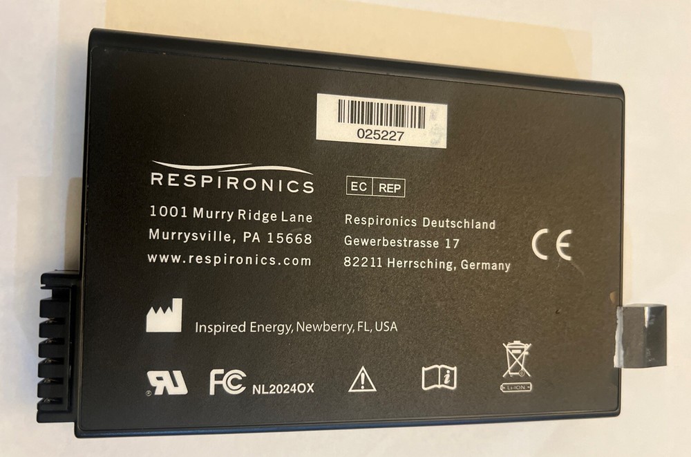 Battery Evergo Respironics REF 900-102