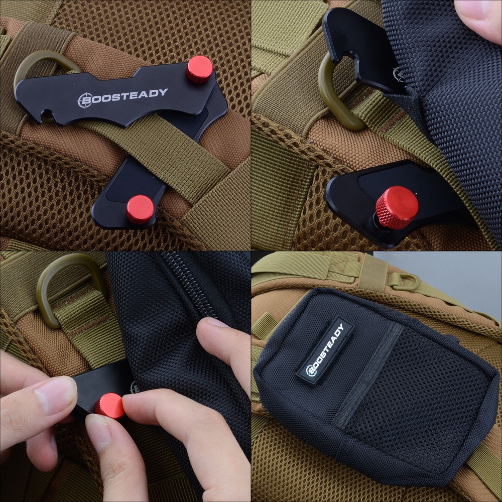 Backpack Strap Pouch, Smartphone Strap Pack, Backpack Attachment Bag for Hikers