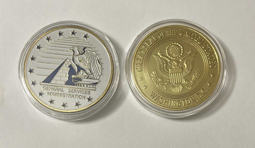 GSA-UNITIED STATES GENERAL SERVICES ADMINISTRATION Challenge Coin