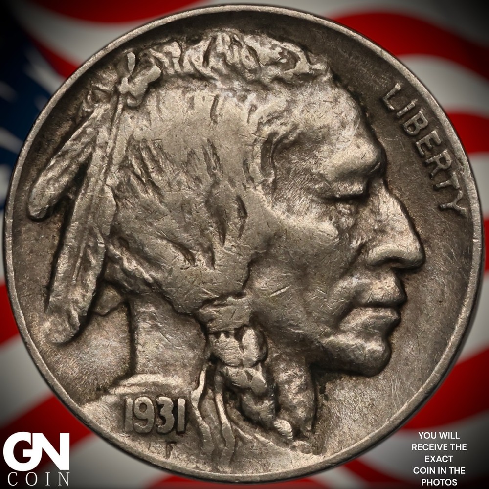 1931 S Buffalo Nickel A3405