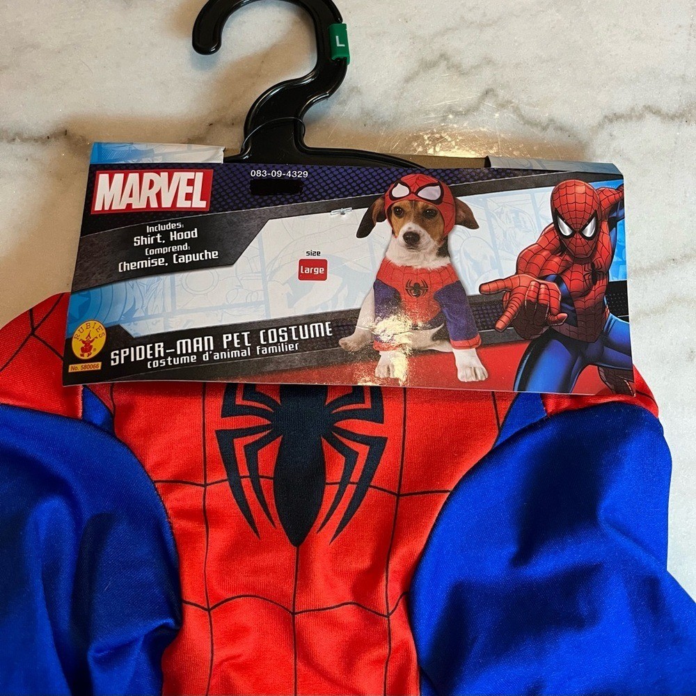 Marvel Spider-Man Pet Costume - Red and Blue