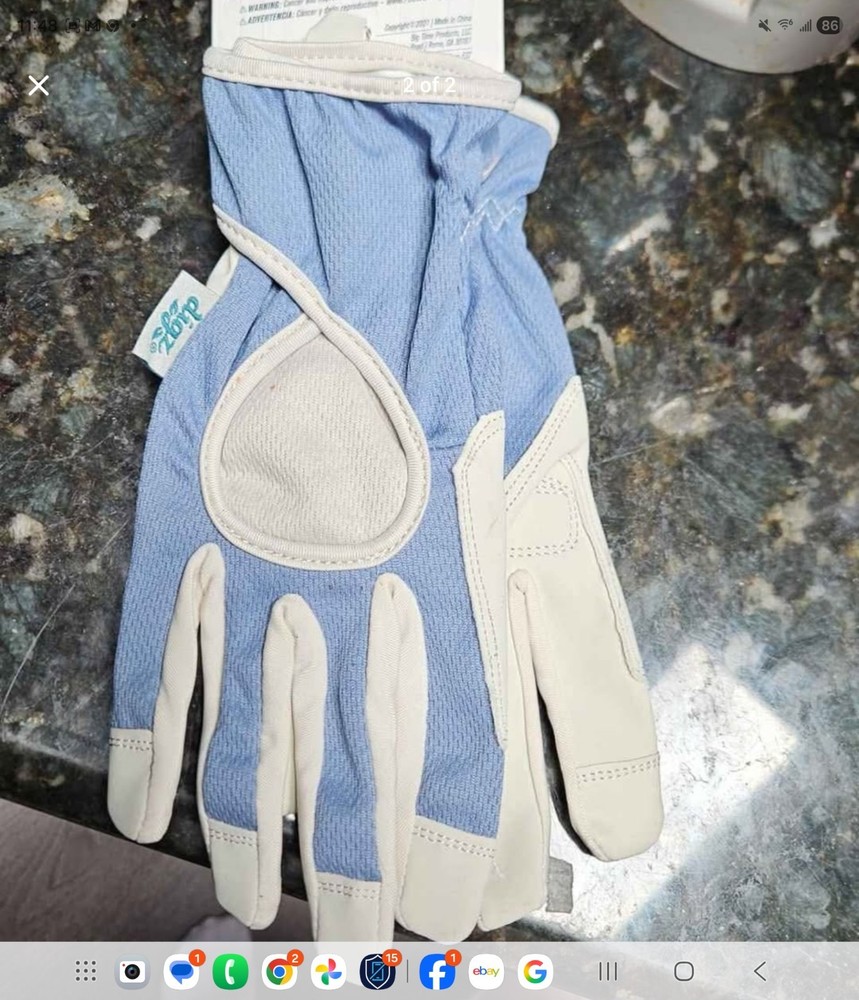 Digital Garden Gloves Size Large Women's