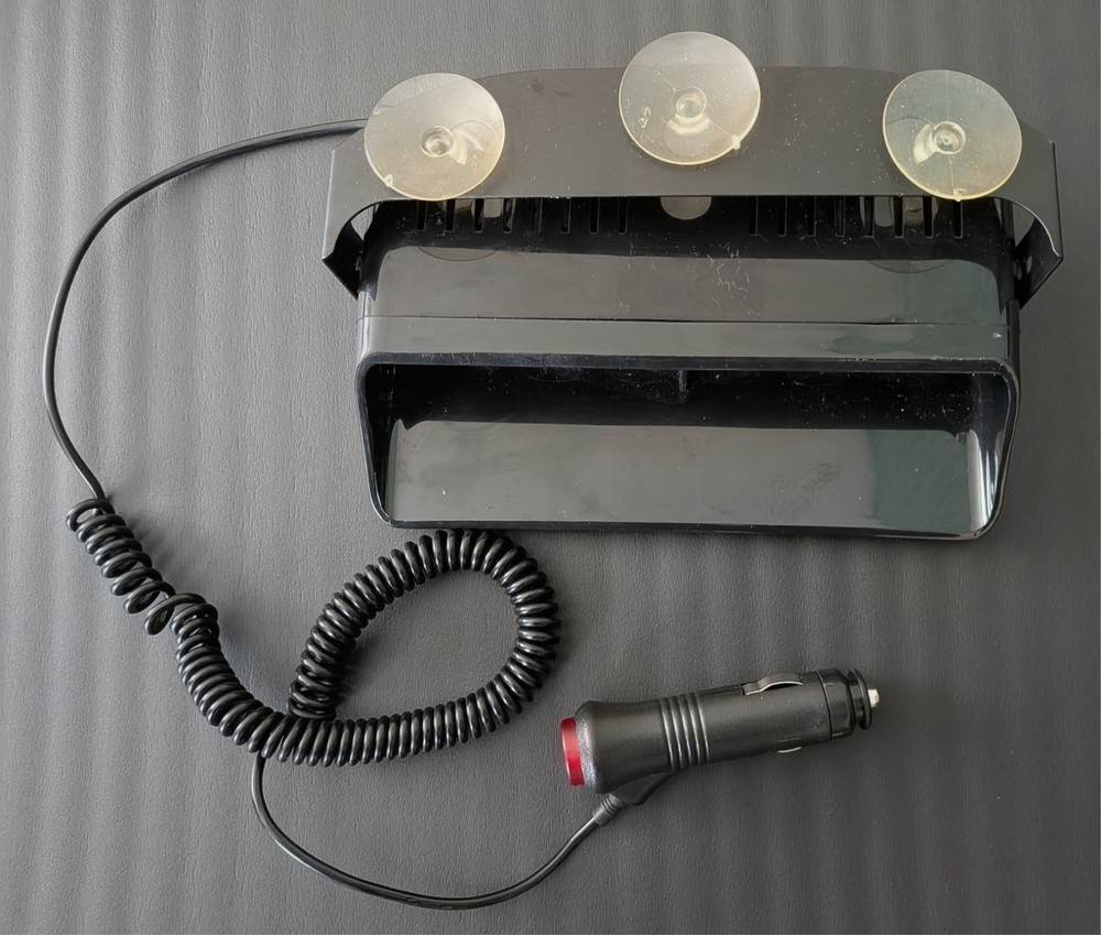 Blue light flashing strobe light for volunteer EMS, firefighters