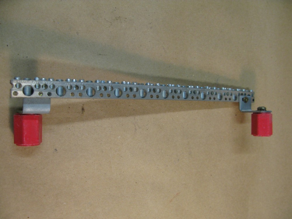 EQUIPMENT GROUND TERMINAL 13" w/ insulators. ILSCO.