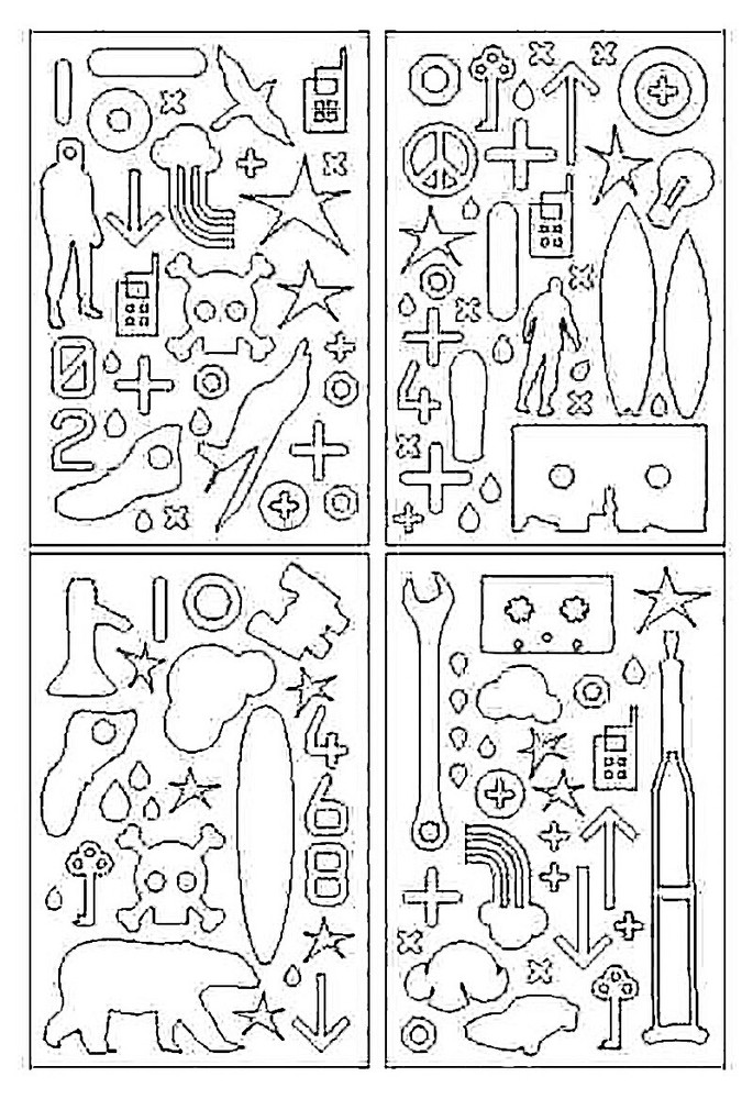 BasicGrey, Obscure, Undressed Collection, Chipboard Embellishments, Eclectic