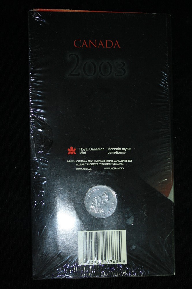 2003 25-cent Canada "Canada Day" Colorized Coin