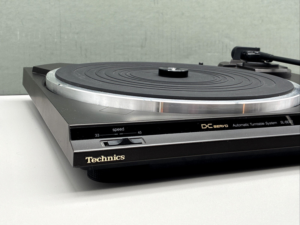 Technics DC Servo SL-BD27 Automatic Turntable System Works!