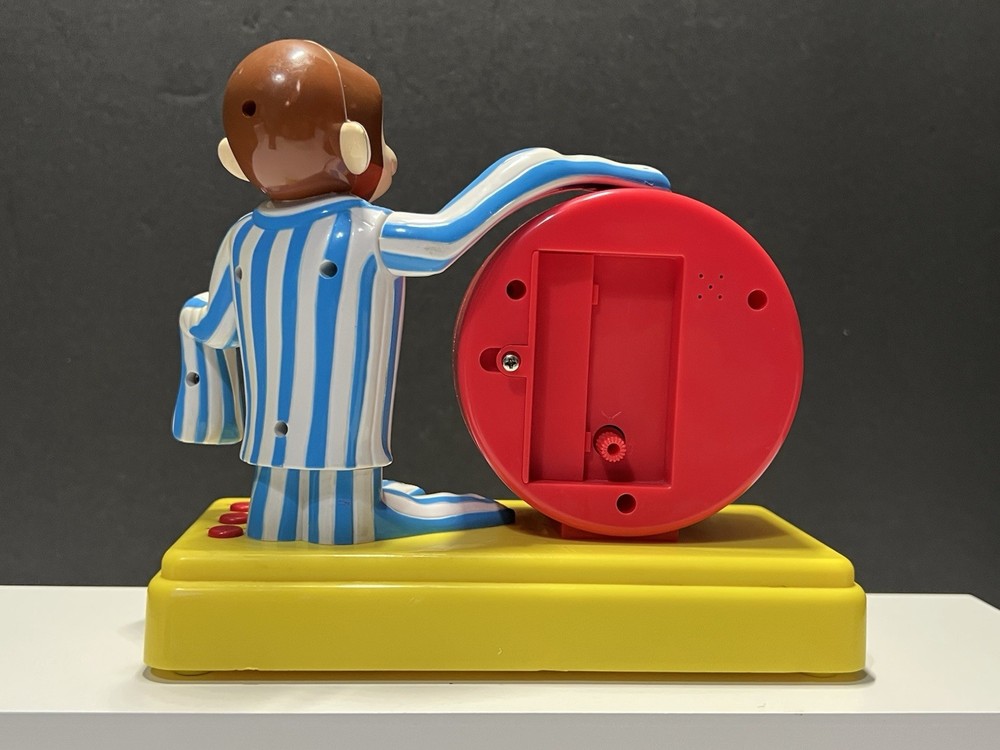 Curious George Educational Teaching Alarm Clock