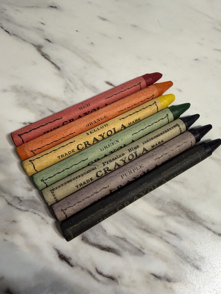 Antique Crayola Crayons
