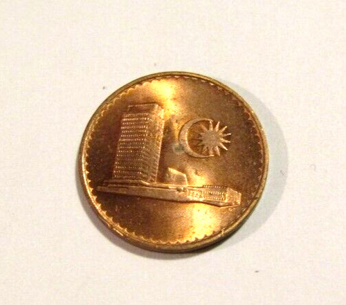Malaysia 1977 1 Sen unc Coin