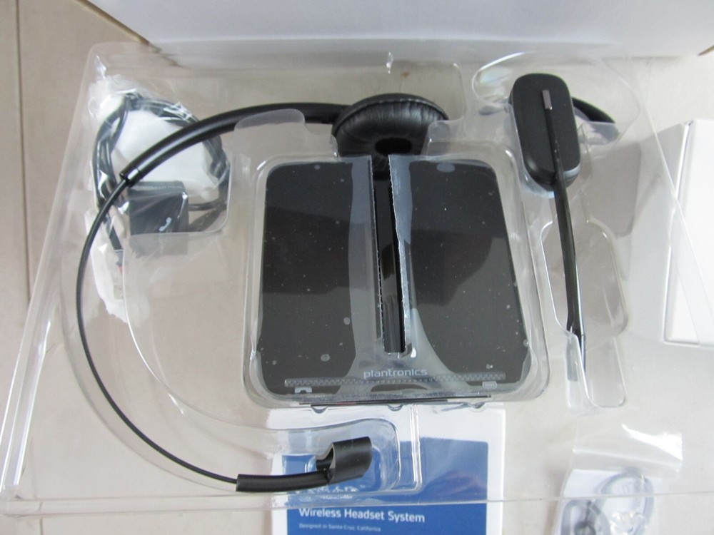 Plantronics CS540 Wireless Headset Convertible DECT New