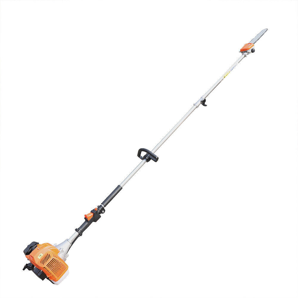 52CC 2 Stroke Chainsaw Pole Saw Pruner Pruning Saw Gas Powered Tree Trimmer