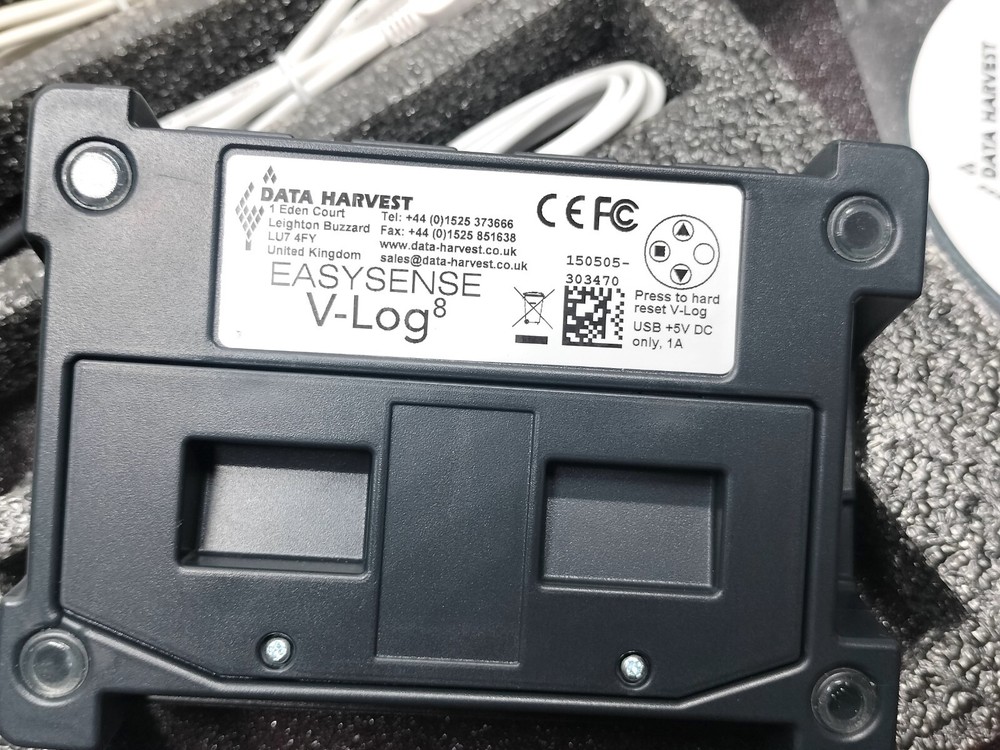 NEW - Data Harvest Easysense V-Log8