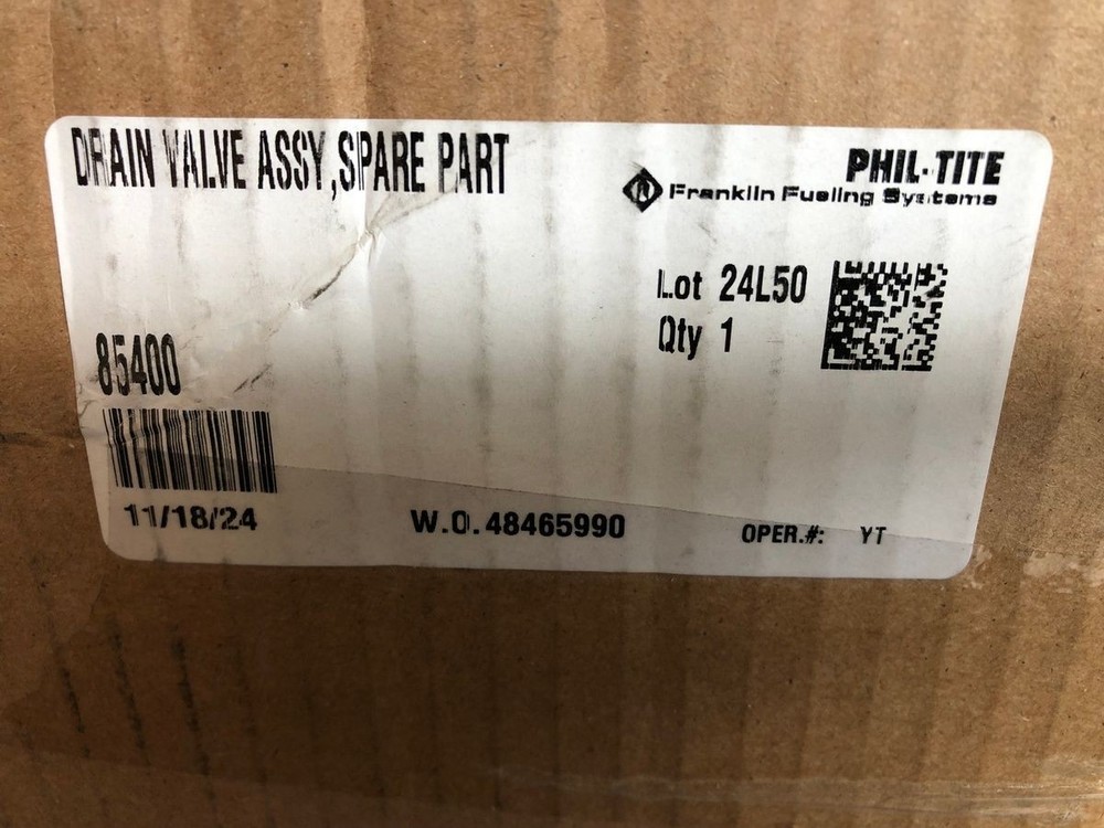 Franklin Fueling 85400 Drain Valve Handle & Valve Assembly