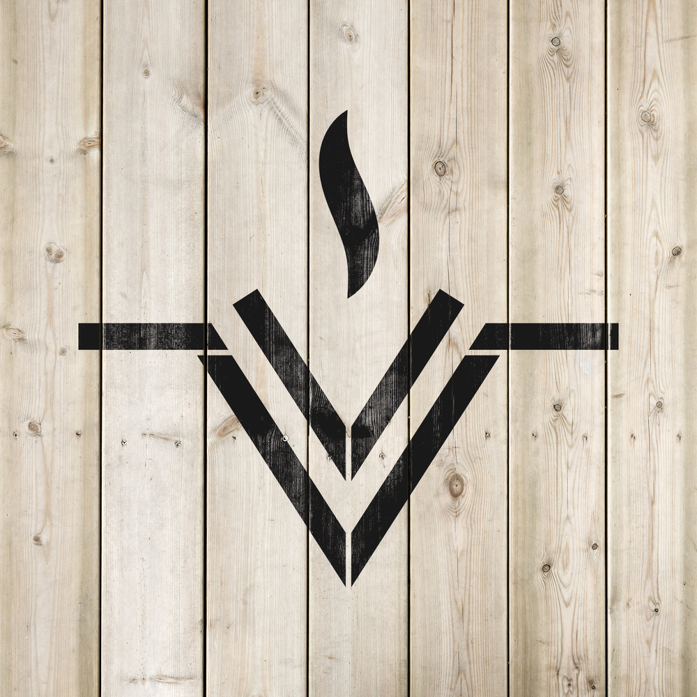 Vesta Astrology Symbol Stencil