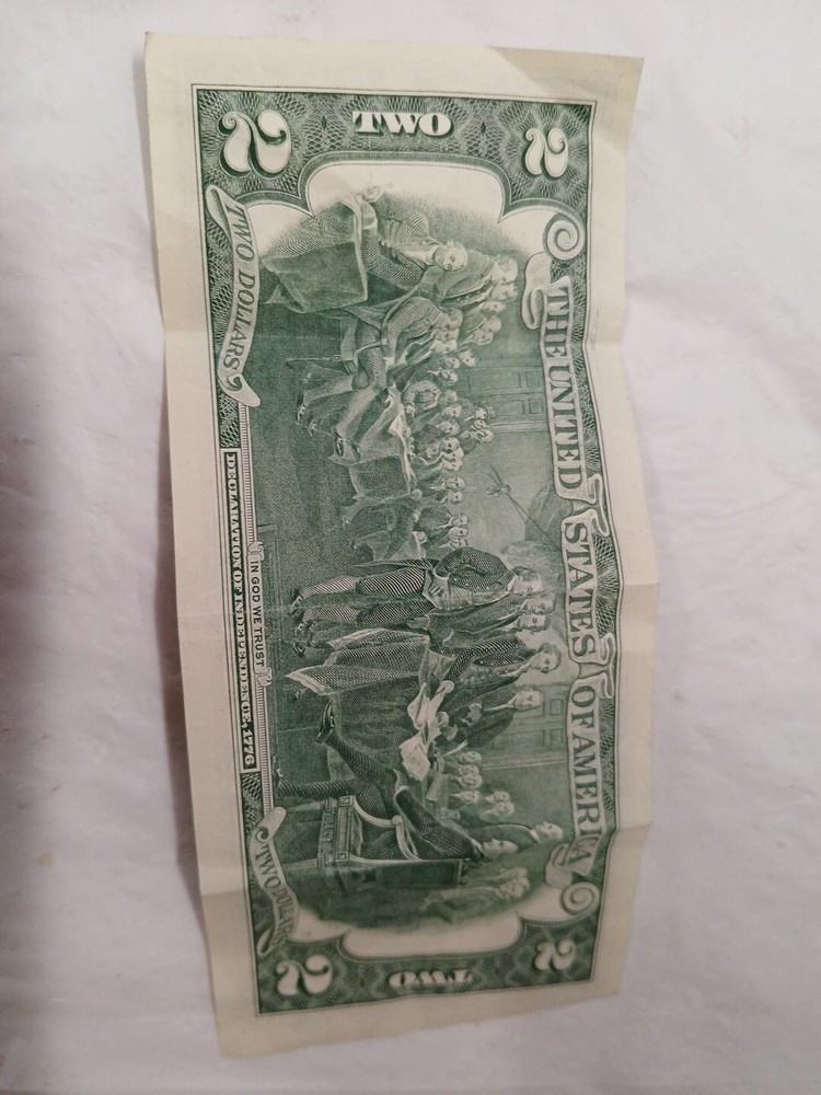 2 Dollar Bill 2007 Series A Rare