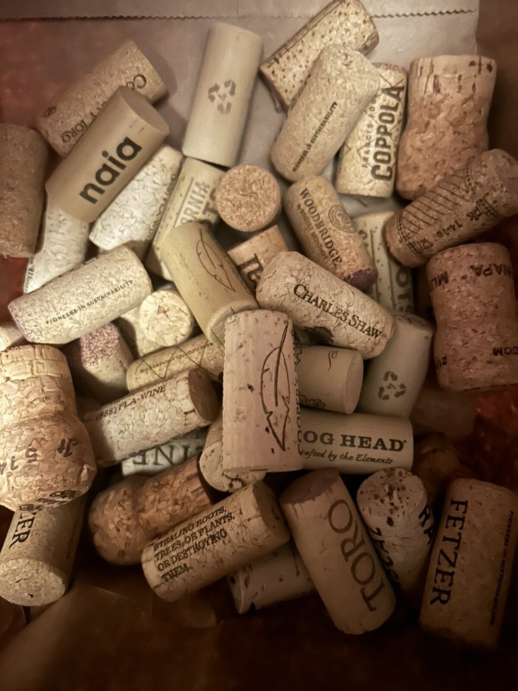 Used Wine Corks. 50count