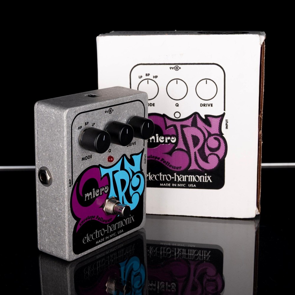 Used Electro-Harmonix Micro Q-Tron Envelope Filter Pedal with Box