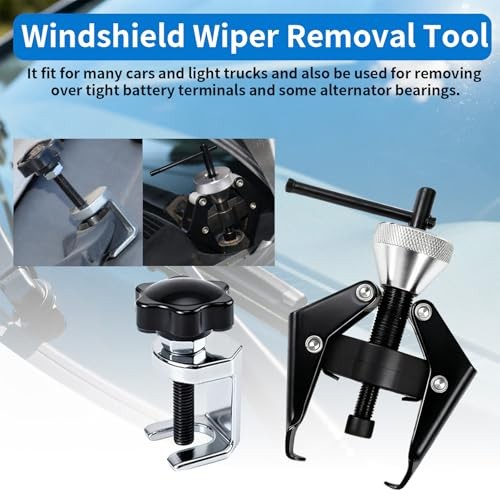 Battery Terminal and Wiper Arm Puller Tools - Universal Automotive Removal