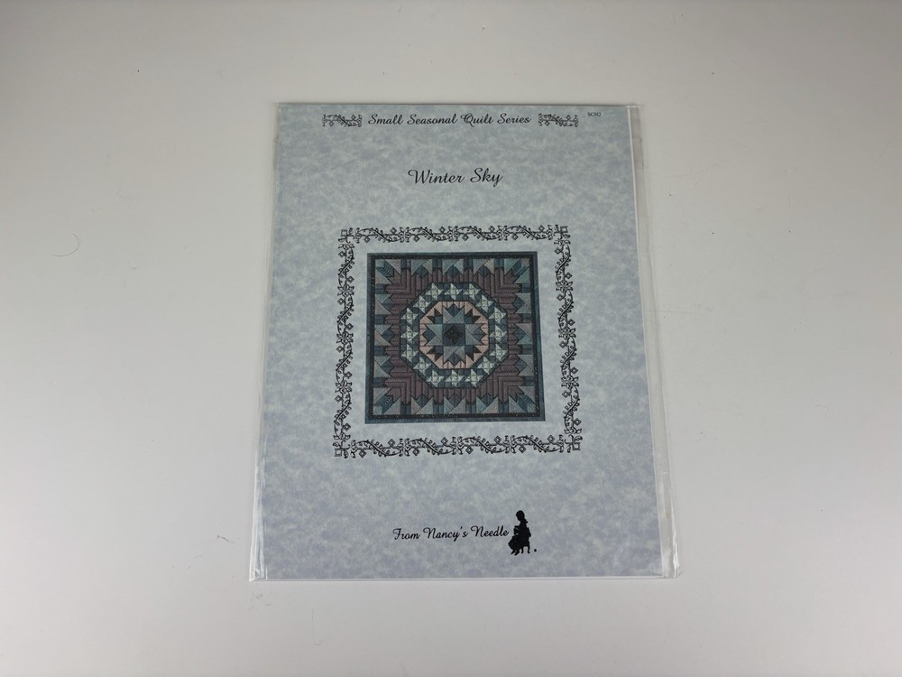 From Nancy’s Needle Quilt Series Winter Sky Needlepoint Pattern 1S