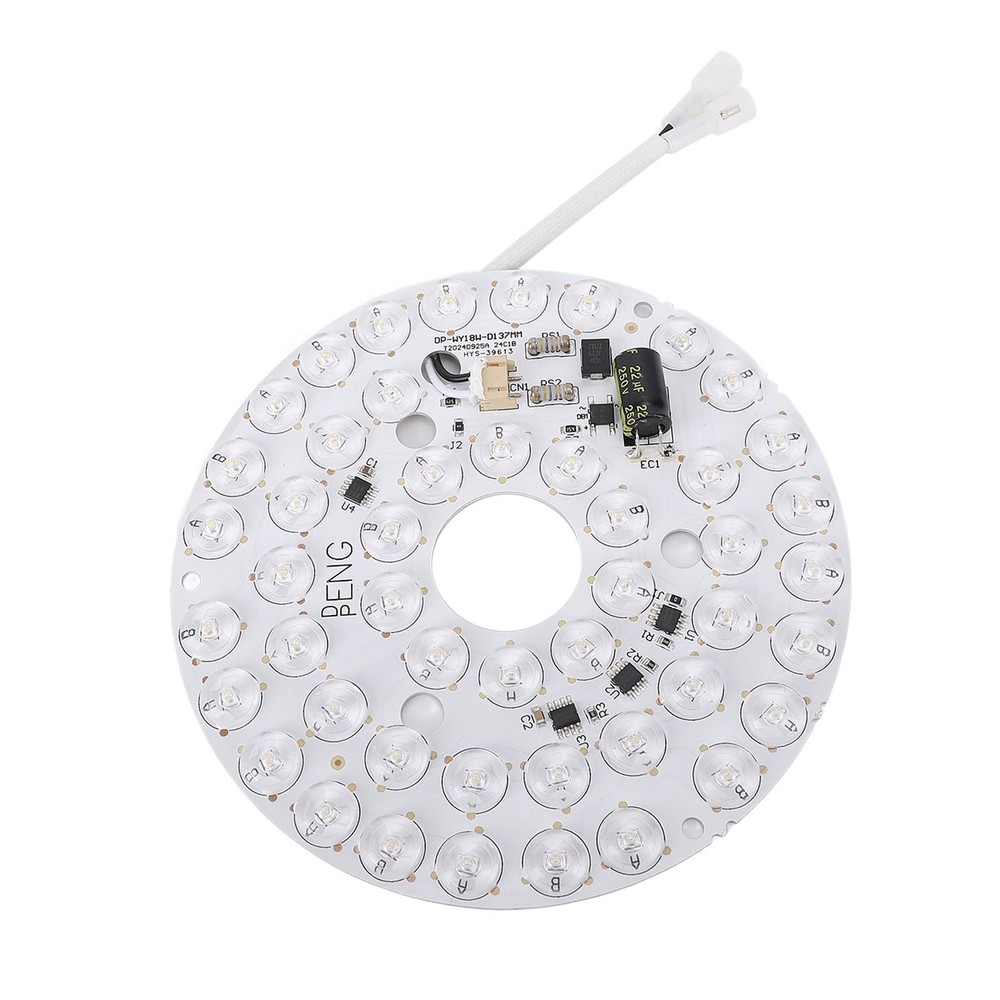 JY LED Ceiling Fan Light Board 3 Color Temperatures Dimmable Memory Function