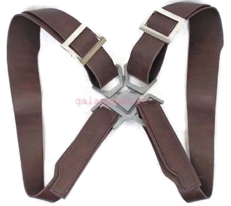 Captain America adjustable back shield HARNESS with Buckle accessory