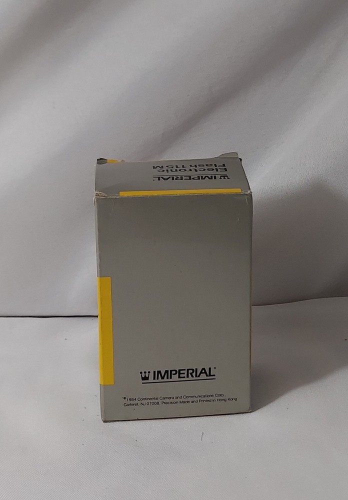 Vintage Working Imperial Crown Camera Flash 115M
