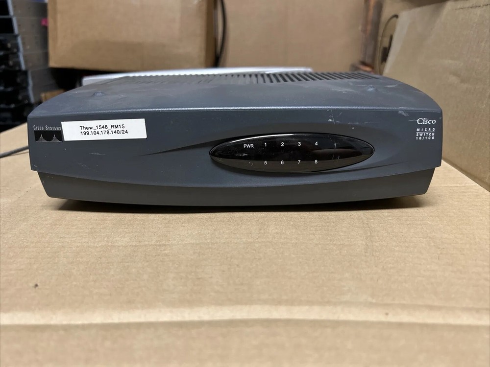 Cisco  Micro (CISCO1548M) 8-Ports External Switch Managed